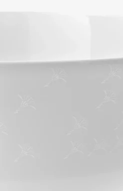 Schale Faded Cornflower 23 cm in Weiß