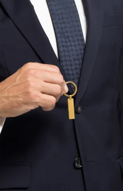 Schlüsselring in Gold