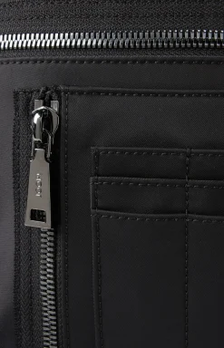 Schultertasche Barletta Milo in Schwarz