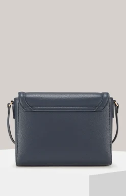 Schultertasche Cornice Lorena in Petrolblau