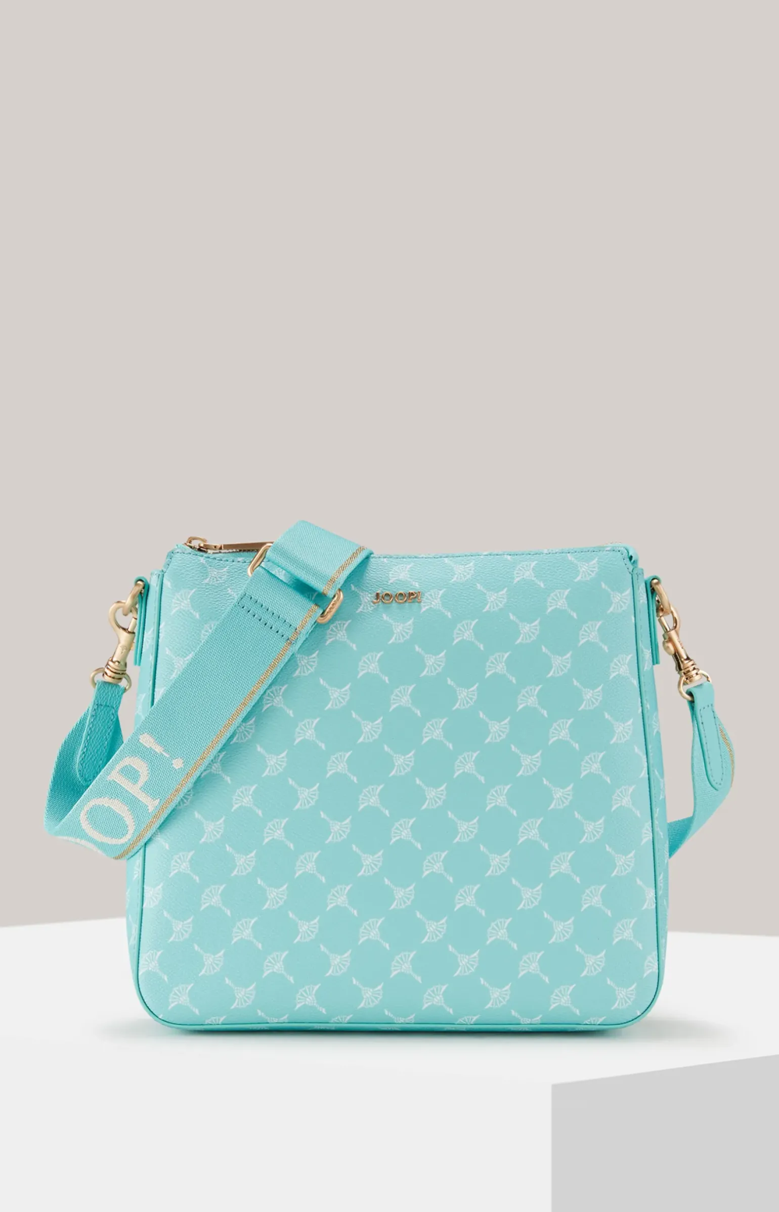 Schultertasche Cortina Diletta Jasmina in Türkis