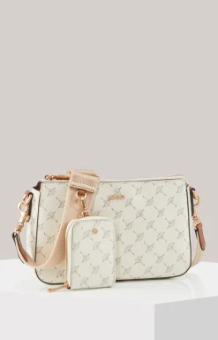 Schultertasche Cortina Jasmina in Offwhite
