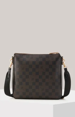 Schultertasche Cortina Piazza Jasmina in Braun/Schwarz