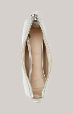 Schultertasche Decoro Lucente Jasmina in Silber