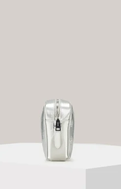 Schultertasche Decoro Lucente Cloe in Silber