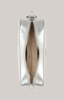 Schultertasche Decoro Lucente Cloe in Silber