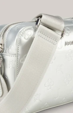 Schultertasche Decoro Lucente Cloe in Silber