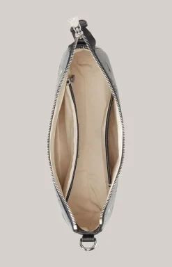 Schultertasche Decoro Stampa Jasmina in Schwarz