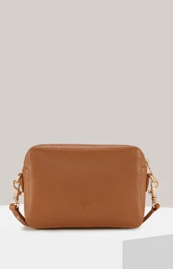 Schultertasche Giada Cloe in Cognac