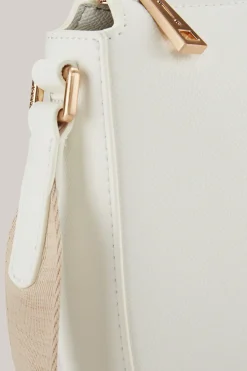 Schultertasche Giro Stella in Weiß