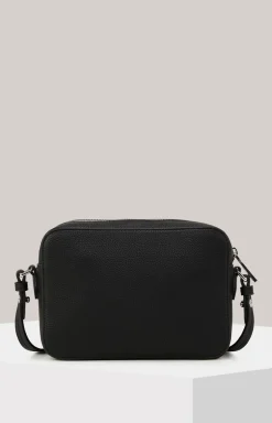 Schultertasche Lettera Cloe in Schwarz