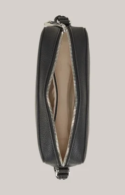 Schultertasche Lettera Cloe in Schwarz