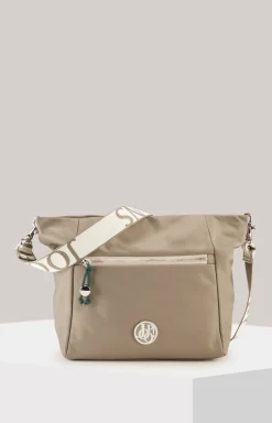 Schultertasche Lietissimo Kaja in Grau