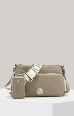 Schultertasche Lietissimo Jasmina in Grau