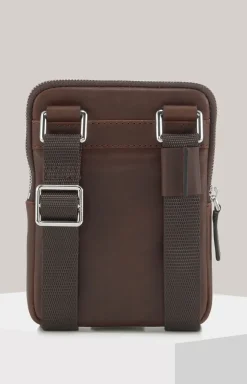 Schultertasche Loreto Rafael in Cognac-Braun