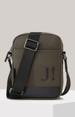 Schultertasche Marcena Rafael in Oliv