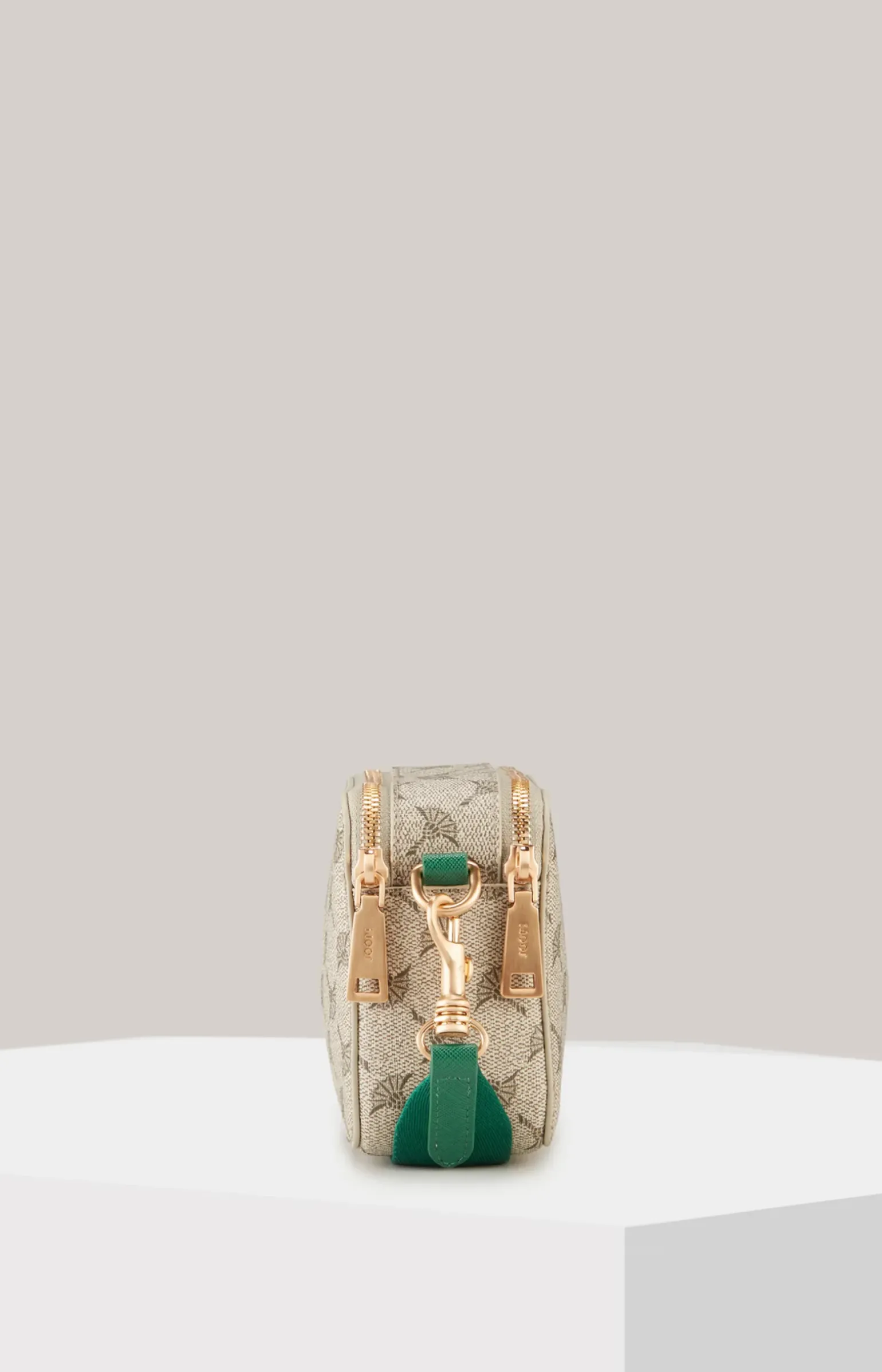 Schultertasche Mazzolino Diletta Susan in Beige/Grün