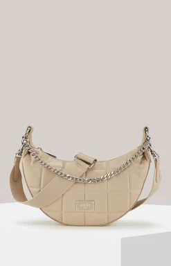 Schultertasche Ordine Coco in Beige