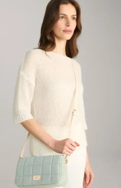 Schultertasche Ordine Denim Luzi in Hellblau