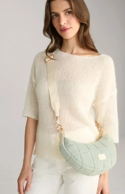 Schultertasche Ordine Denim Coco in Light Blue