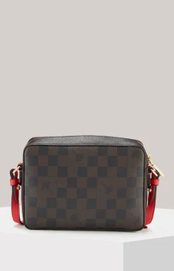 Schultertasche Piazza Edition Cloe in Braun/Schwarz