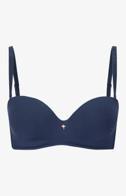 Seamless Balconette-BH in Dunkelblau