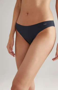 Seamless Bikini-Slip in Dunkelblau