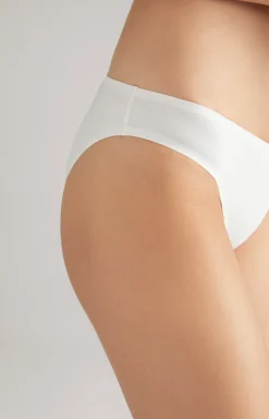 Seamless Bikini-Slip in Ecru