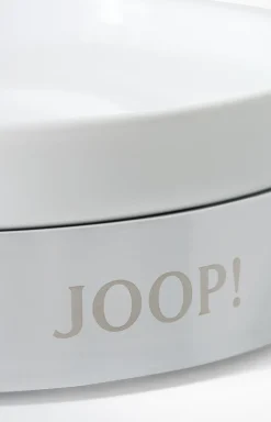 Seifenschale Chromeline, Silber/Weiß