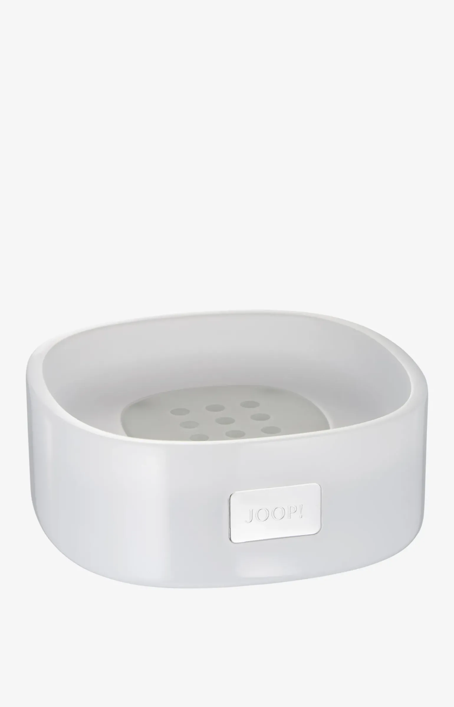 Seifenschale Crystal Line in Weiß