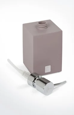 Seifenspender Bathline, Grau-Rosé