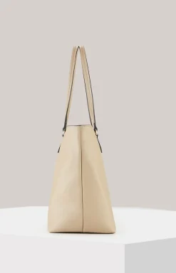 Shopper Lettera Lara in Greige