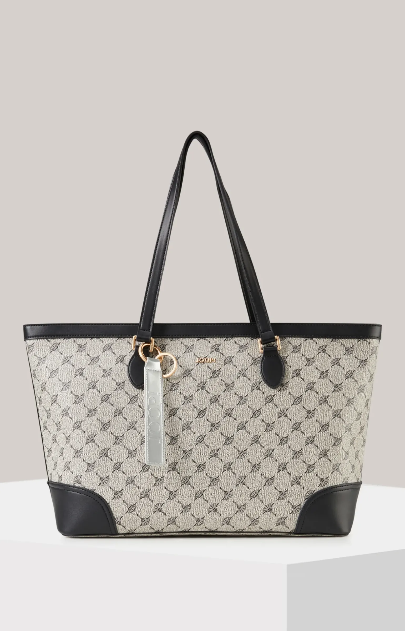 Shopper Mazzolino Edition Mariella in Schwarz/Offwhite