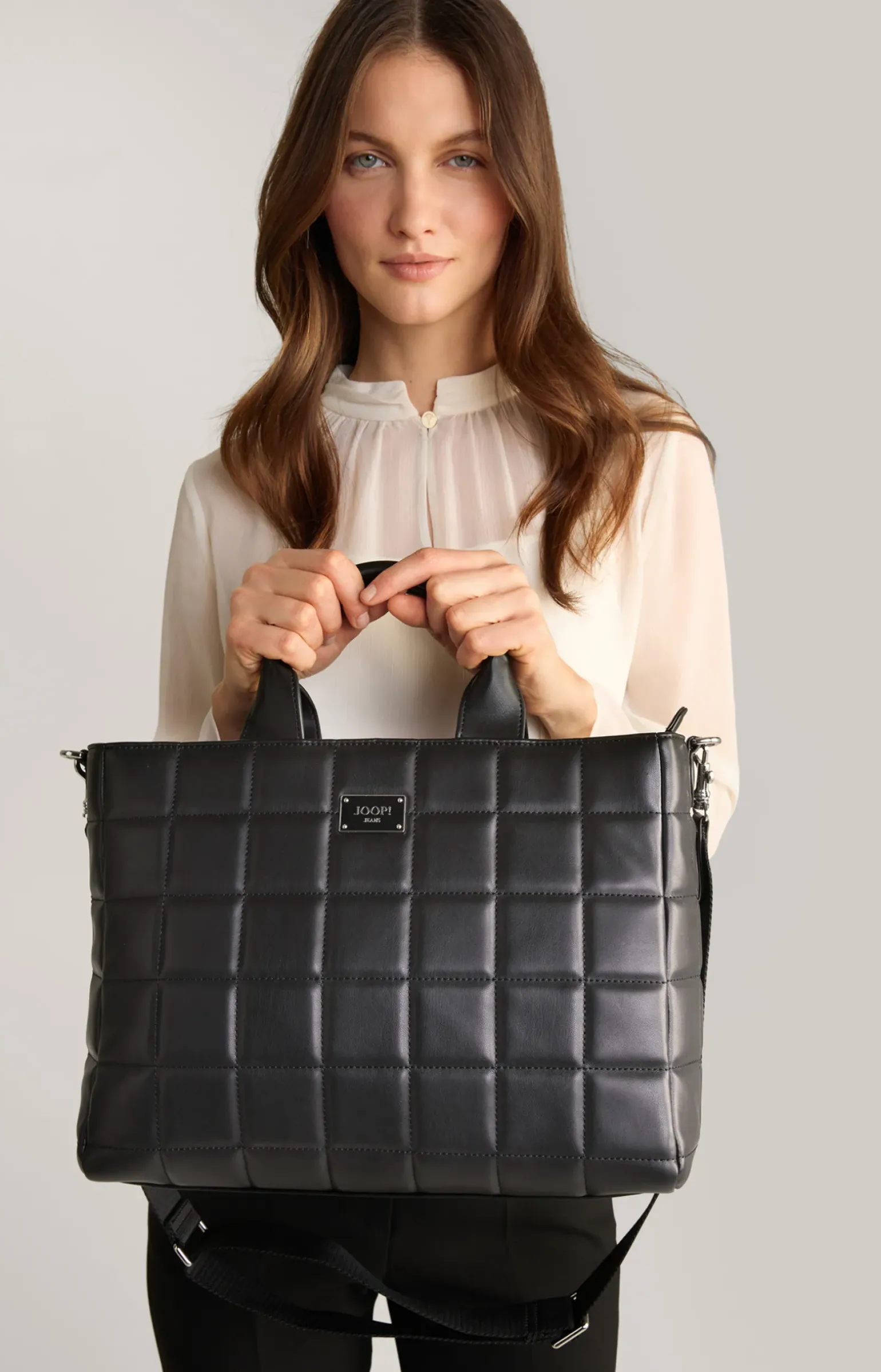 Shopper Ordine Sila in Schwarz