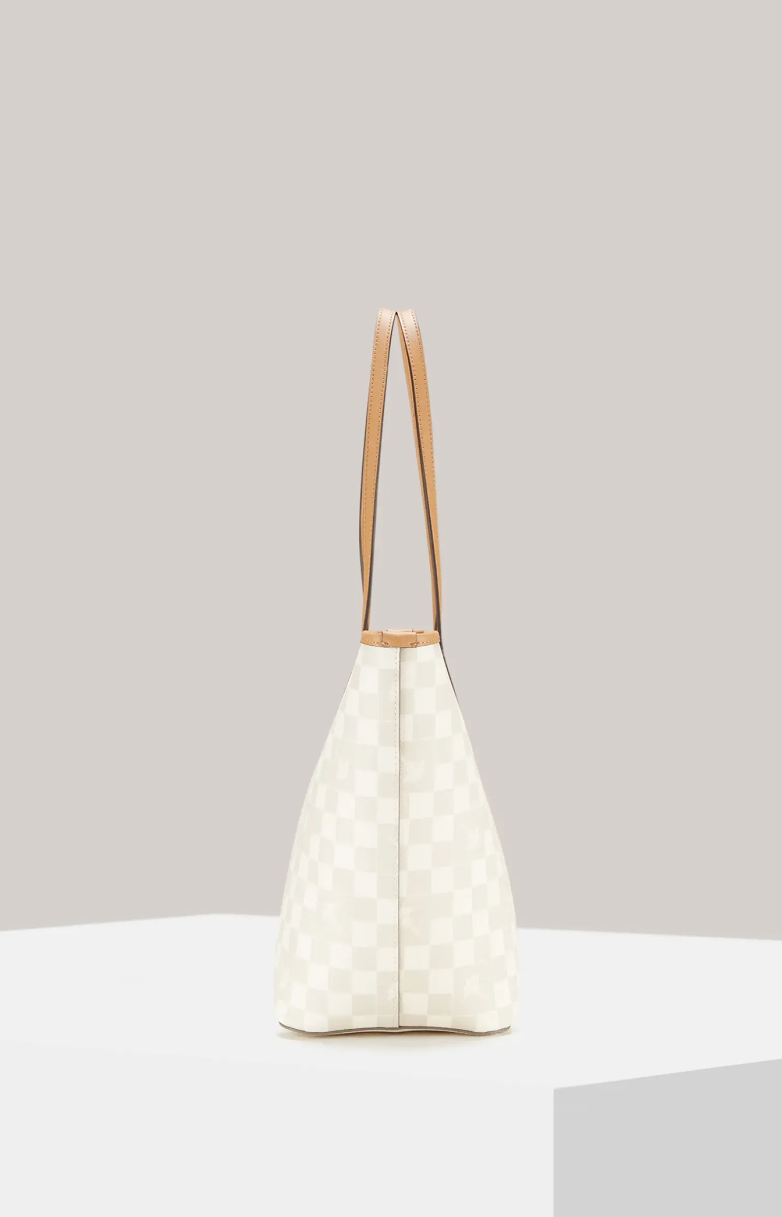 Shopper Piazza Diletta Lara in Greige