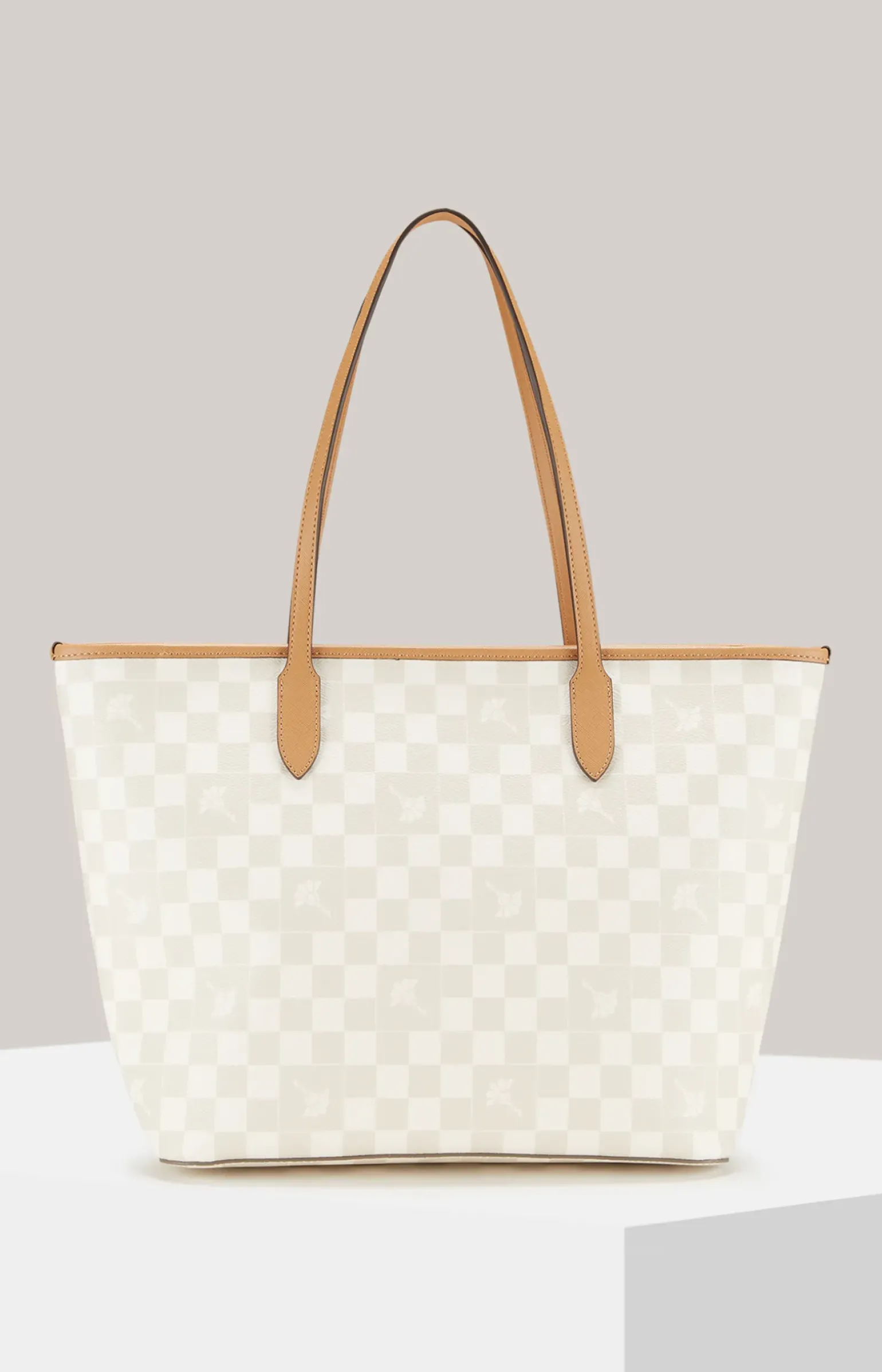 Shopper Piazza Diletta Lara in Greige