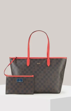 Shopper Piazza Edition Lara in Braun/Schwarz