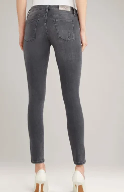 Skinny-Jeans Sue in Medium Grey Washed