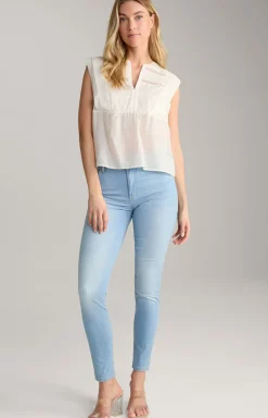 Slim Jeans in Light Blue Washed
