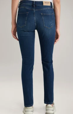 Slim-Jeans Sol in Dark Blue Washed