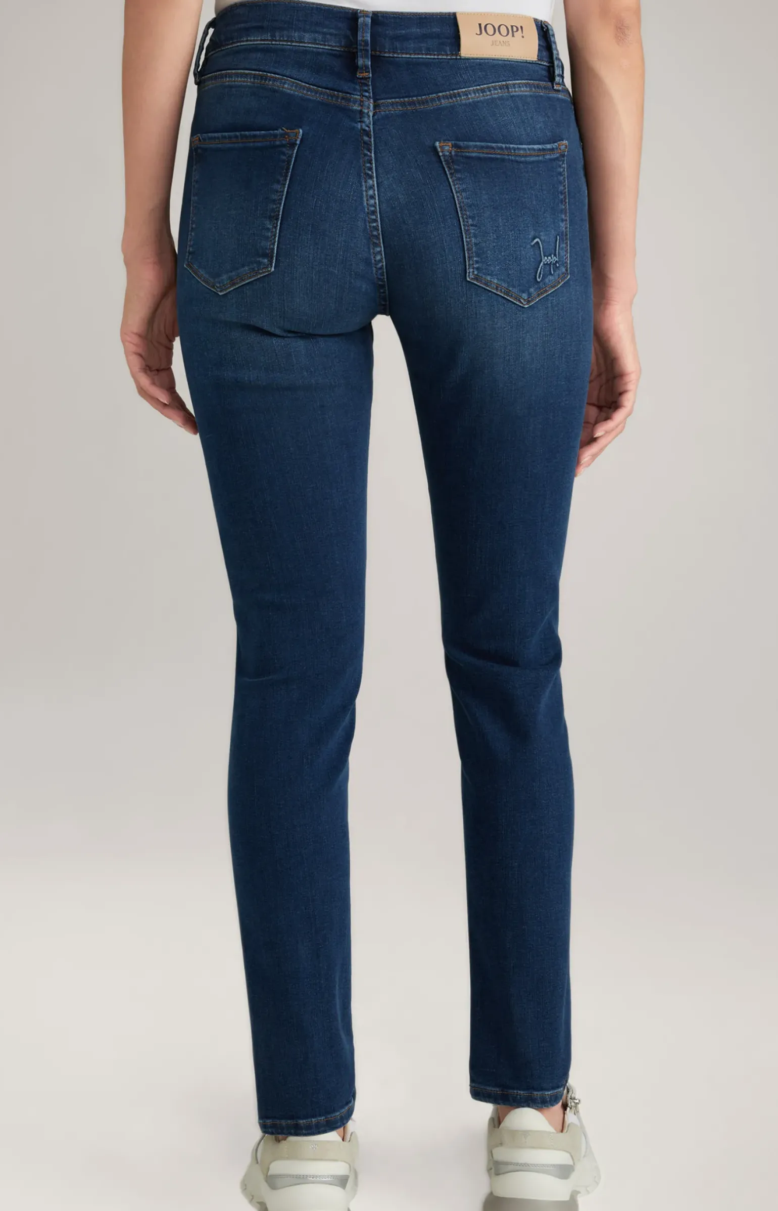 Slim-Jeans Sol in Dark Blue Washed