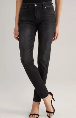 Slim-Jeans Sol in Dark Grey Washed