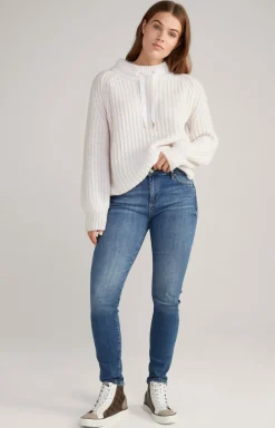 Slim-Jeans Sol in Medium Blue Washed