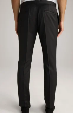 Smoking-Baukastenhose Bask in Schwarz