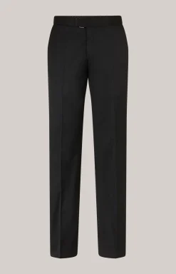 Smoking-Baukastenhose Bask in Schwarz