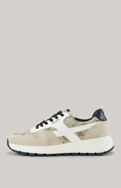 Sneaker Mazzolina Hanna in Dunkelblau/Beige