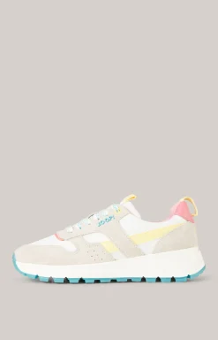 Sneaker Retron Hanna in Beige/Light Pink