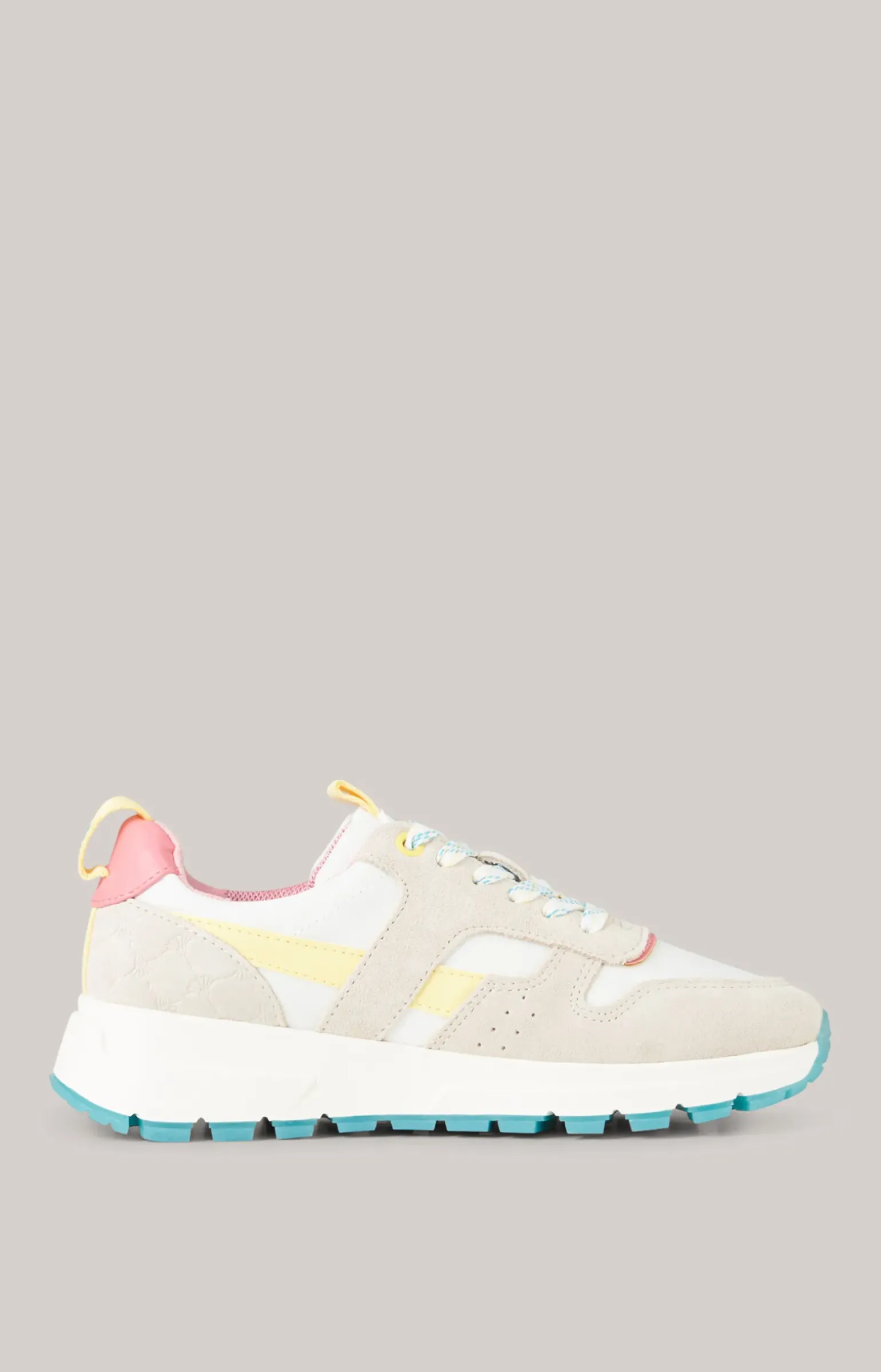 Sneaker Retron Hanna in Beige/Light Pink