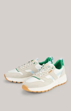 Sneaker Retron New Hannis in Beige/Grün