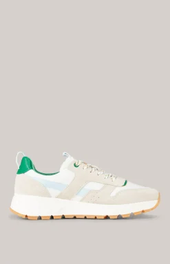 Sneaker Retron New Hannis in Beige/Grün